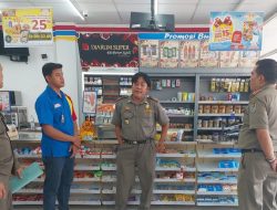 Satpol PP dan Damkar Tuban Pantau Tertib Perizinan Toko Modern Sebagai Upaya Penegakan Perda
