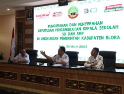 Tekan Anak Putus Sekolah, Sekda Blora Minta Kepala Sekolah Sosialisasi Program Beasiswa