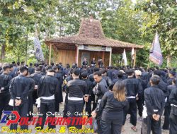 Polsek Purwosari dan PAMTER Amankan Giat Long March dan Pendadaran Calon Warga PSHT Ranting Purwosari
