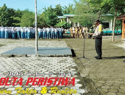 Kapolsek Purwosari Sampaikan Cara Berkendara Baik di Jalan Raya