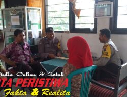 Kanit Binmas Bersama Anggota Giat Patroli dan Sambangi Sekolah
