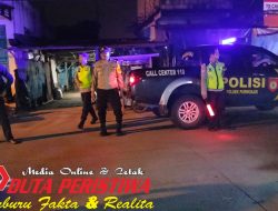 Kapolsek Purwosari Pimpin Kegiatan Patroli Jelang Sahur