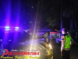 Cegah Tindak Kriminalitas Jelang Waktu Sahur, Polsek Purwosari Patroli di Lingkungan Warga