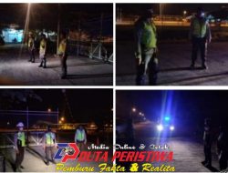Cegah Tindakan Kriminalitas 3C, Kapolsek Gayam Pimpin Patroli Obvit di Malam Bulan Ramadhan