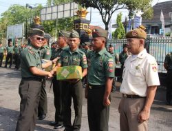 Dandim 0721/Blora Berikan Bingkisan Lebaran Kepada Prajurit dan PNS