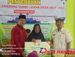 Jelang Hari Raya, Warga Desa Donan Bersuka Cita Terima BLT-DD