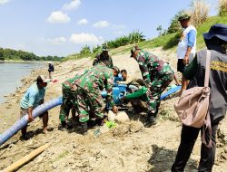 Sukseskan Program Pompanisasi Kementan, Babinsa Kodim Bojonegoro Dikerahkan Dampingi Petani