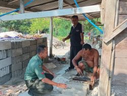 Jalin Keakraban, Babinsa Koramil 07/Sambong Laksanakan Anjangsana di Rumah Warga