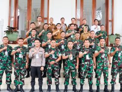 Bersama Forkopimda, Dandim Bojonegoro Sambut KKL Studi Wilhan Pasis Dikreg LXIV Seskoad