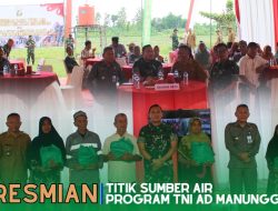 Dandim Bojonegoro hadiri Peresmian Serentak 2.664 Titik Sumber Air Program TNI AD Manunggal Air