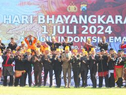 Peringati HUT Bhayangkara ke-78, Polres Bojonegoro Gelar Apel di Alun-alun, Dorong Wujudkan Daerah Kondusif