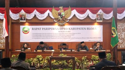 DPRD Blora Gelar Rapat Paripurna Untuk Selenggarakan Empat Acara Penting