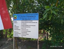 Pekerjaan Pavingisasi di Perum GMS Karangboyo, Diduga PPKom Tak Tahu Menahu