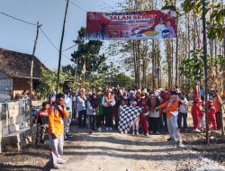 Meriahkan HUT ke-79 RI, Pemdes Donan Gelar Jalan Santai