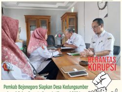 Bojonegoro Siapkan Desa Kedungsumber sebagai Calon Peserta Desa Anti Korupsi 2024