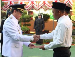 Momen HUT Ke-79 RI, Sebanyak 262 Warga Binaan Lapas Kelas IIA Bojonegoro Terima SK Remisi dari Pj Bupati