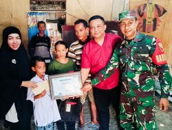 Khitan Gratis dari Babinsa Koramil Sumberrejo Bojonegoro, Kado Istimewa untuk Riski Pratama