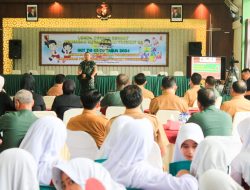 Dandim Bojonegoro Buka Lomba Cerdas Cermat Wawasan Kebangsaan Peringatan HUT TNI ke- 79
