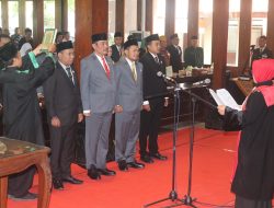 DPRD Blora Gelar Paripurna Dalam Rangka Pengucapan Sumpah/Janji Pimpinan DPRD Kabupaten Blora Masa Jabatan 2024-2029