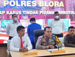 Edarkan Narkoba, Seorang Pria Asal Rembang Diamankan Polisi Blora