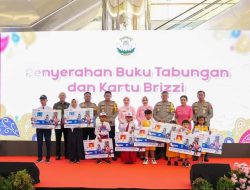 Peringatan HKGB ke 72, Ibu Ketua Yayasan Kemala Bhayangkari Bersama Kapolda Jateng Launching Program Anak Gemar Menabung