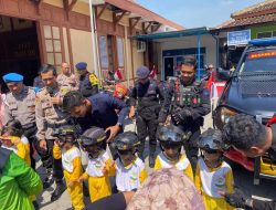 Polisi Sahabat Anak, Polsek Cepu Polres Blora Terima Kunjungan Anak Anak TK Bhayangkari