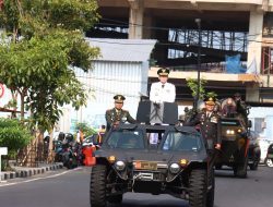 Kapolres Bojonegoro Hadiri Peringatan HUT TNI ke-79, Pastikan Sinergitas TNI-Polri Terjaga