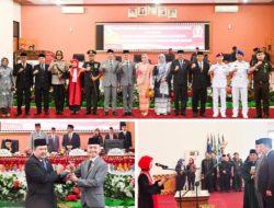 Rapat Paripurna DPRD Kabupaten Pesawaran Sekaligus Pengambilan Sumpah Jabatan Pimpinan DPRD Masa Jabatan 2024 – 2029