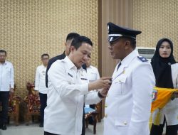 Pj Bupati Pringsewu Lantik Pj Kapekon Bumirejo