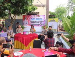 Ngopi Bareng Kapolres Pesawaran Dengan Insan Media Dalam Memelihara Kondusifitas Pilkada 2024