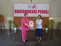 Dalam Semangat HKGB ke-72, Bhayangkari Cabang Bojonegoro Gelar Baksos 𝚄ntuk Masyarakat