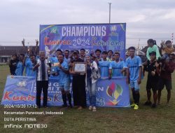 Kalahkan Taji Putra 3-1, Sinare FC Desa Donan Berhasil Juarai Semi Turnamen Sepakbola Piala Kuniran 2024