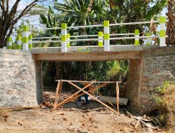 Jembatan JUT Bandungrejo Ngasem Bermanfaat Bagi Akses Pertanian, Masyarakat Sumringah