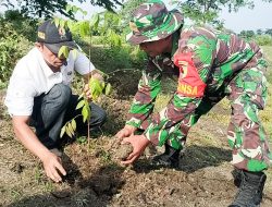 Pembinaan Lingkungan Hidup, Kodim Bojonegoro dan Masyarakat Tanam Ribuan Bibit Pohon Penghijauan