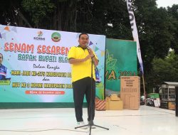 HUT ke-3, KORMI Gelar Senam Sesarengan Bupati dan Wakil Bupati Blora