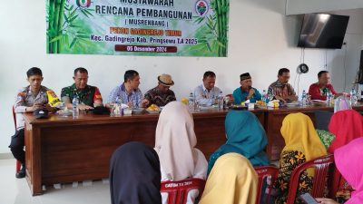 Pekon Gadingrejo Timur Adakan Musyawarah Rencana Pembangunan Pekon (Musrenbang) Tahun Anggaran 2025