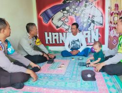 Kapolsek Kanor Sambangi Sesepuh Perguruan Silat IKS di Wilayah Kecamatan Kanor