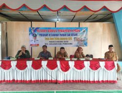 Realisasikan Program Ketahanan Pangan Dan Hewani, Pekon Bandung Baru Adakan Pelatihan Penggemukan Kambing