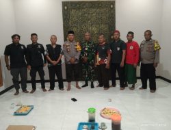 Kapolsek Ngraho Ngopi bareng bersama BKP Kecamatan Ngraho.
