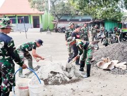 Kodim Bojonegoro Serentak Gelar Karya Bakti di 28 Lokasi Menyambut Hari Juang TNI Angkatan Darat 2024