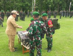 TNI Peringati Hari Juang ke-76 Infanteri Tahun 2024 di Kecamatan Randublatung