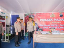 Kapolres Cek Pos Pam dan Pos Yan Jelang Nataru di Bojonegoro