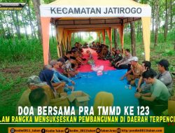 Kodim 0811/Tuban Gelar Do’a Bersama Masyarakat Dalam Rangka Pra TMMD ke-123