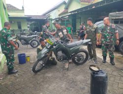 Kodim 0721/Blora Terima Pemeliharaan Kendaraan Dinas dari Tim Har Pati