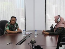 Dandim 0721/Blora Via Podcast Radio Gagak Rimang Sosialisasikan Penerimaan Prajurit TNI AD