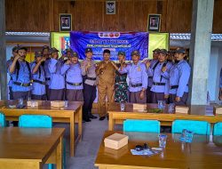 Bangun Harmonisasi Keamanan, Bhabinkamtibmas dan Babinsa Berikan Bimbingan Kepada Linmas Desa Wonosari