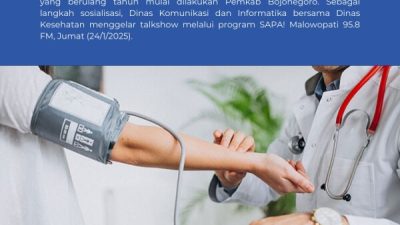 Cegah Penyakit Sejak Dini, Pemkab Bojonegoro Sosialisasi Pemeriksaan Kesehatan Gratis Sebagai Kado Ultah Warga