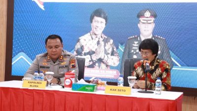 Hadir di Blora, Kak Seto Buka Kelas Edukasi Tentang Penerapan Program Polisi Sahabat Anak
