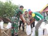 TNI-Polri Bersama Warga di Kecamatan Malo Perbaiki Infrastruktur Pasca Bencana Longsor