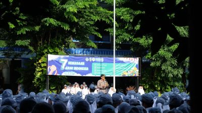 Tingkatkan Harkamtibmas di Kalangan Pelajar, Polisi di Bojonegoro Gelar Police Goes To School